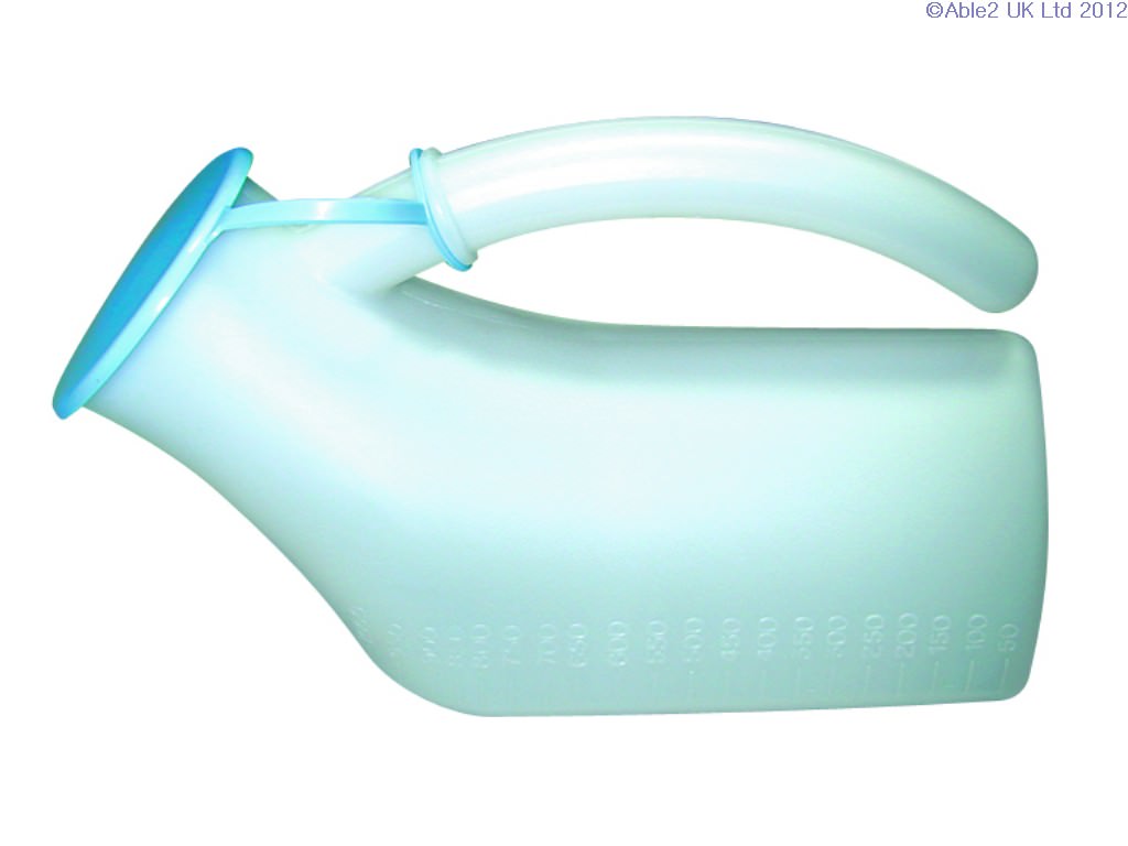 Male Urinal with Lid Additional Aids Mobility