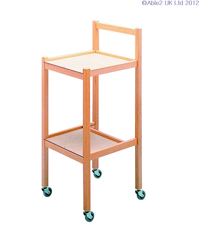 Wooden Compact Trolley Additional Aids Mobility